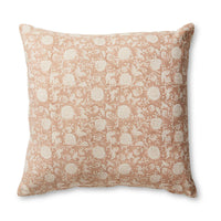 Delilah Rust Block Print Cushion Cushion