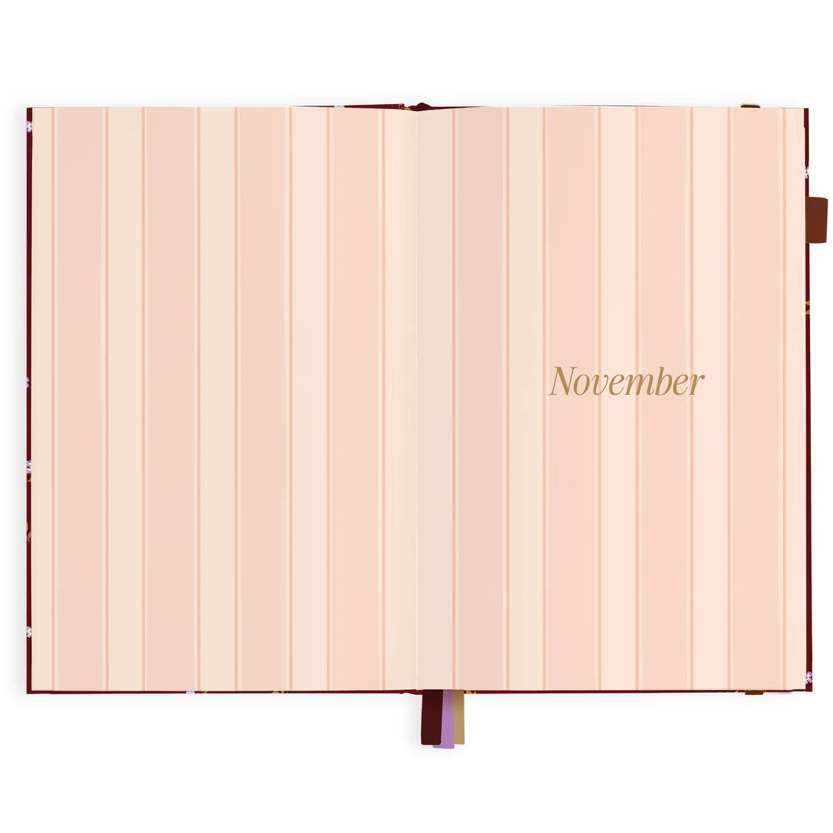2027 A5 Vertical Planner | Cherry Wisteria
