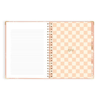 2027 A4 Academic Vertical Planner | Amalfi Peach