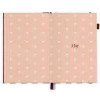 2027 A5 Academic Vertical Planner | Chocolate Stripe