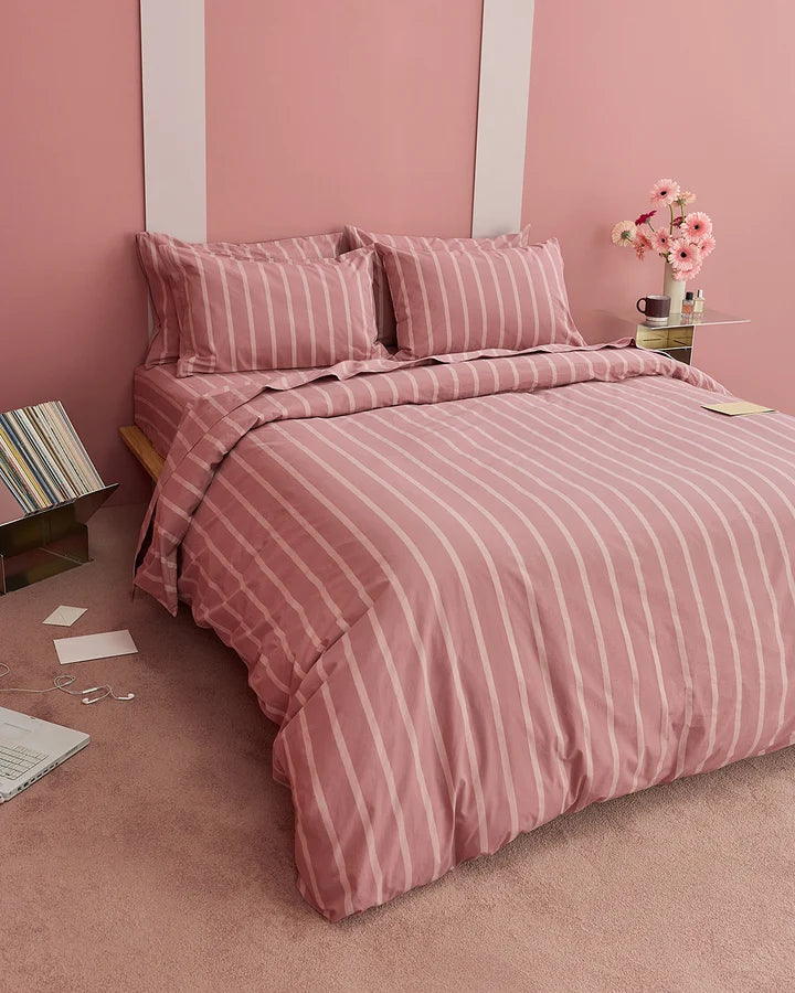 Fitted Sheet | Dusty Pink