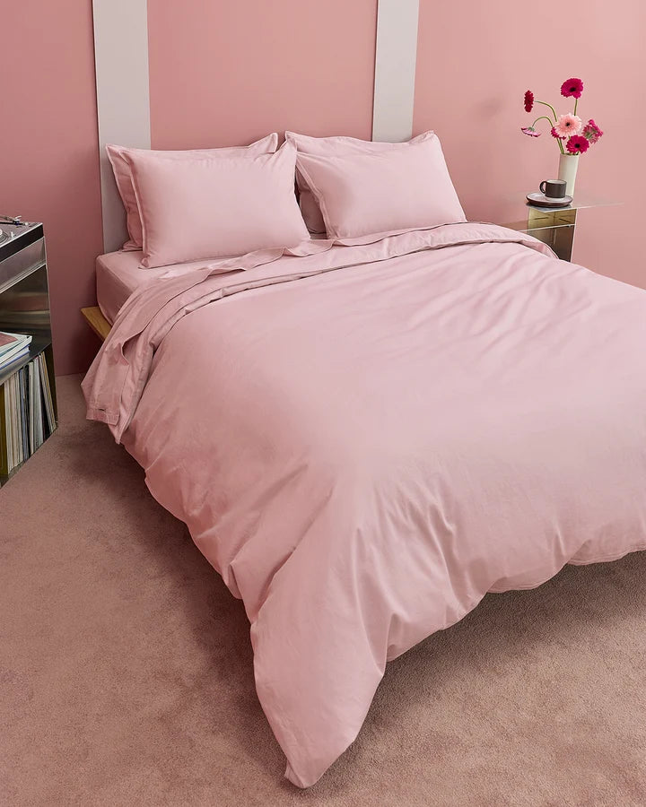Pillowcase Pair | Pink Salt