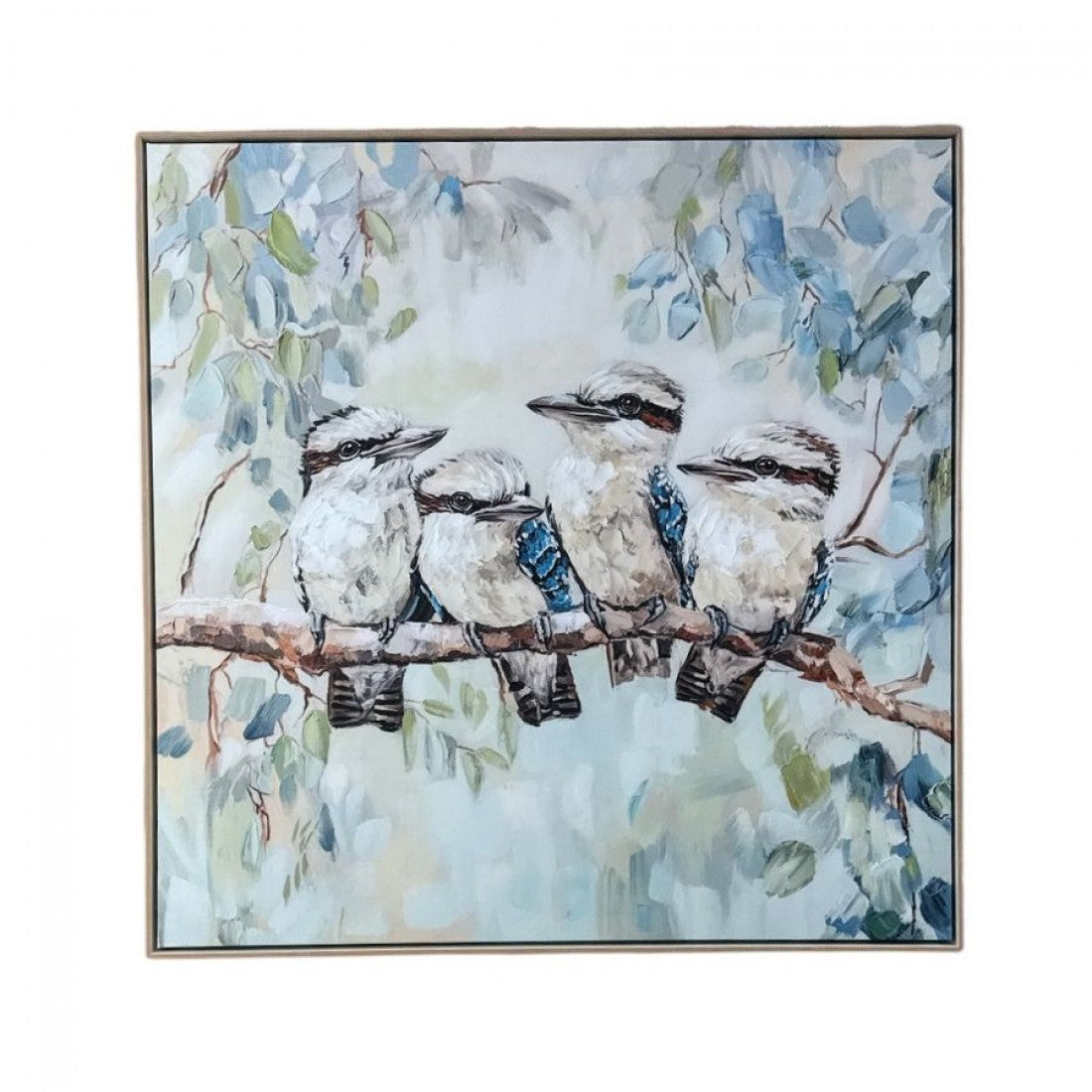 Kookaburra Hand Painted Print In Frame