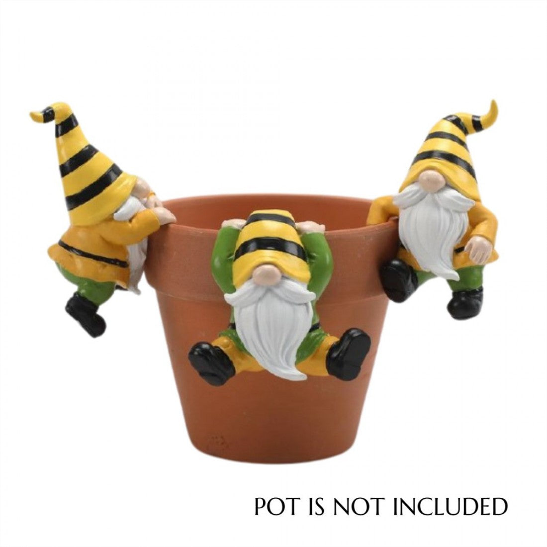Resin Gnome Pot Hanger