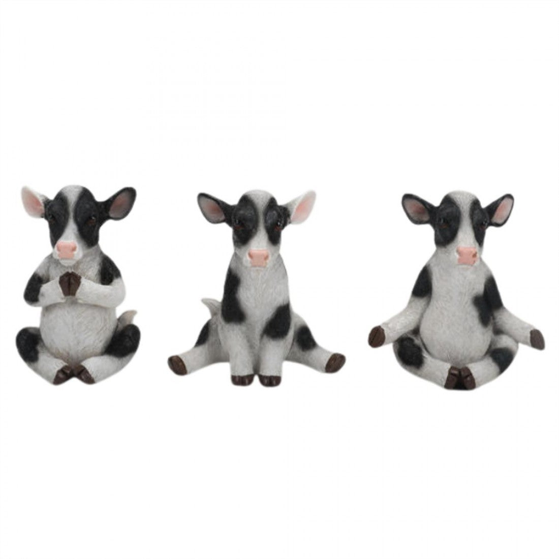 Resin Yoga Cow Figurine