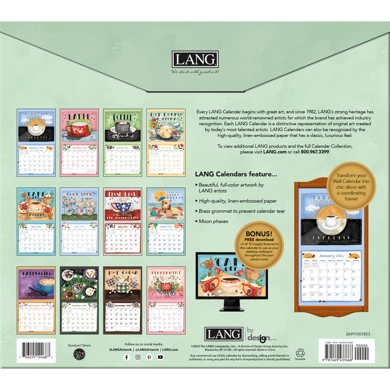 Coffee 2026 | Wall Calendar