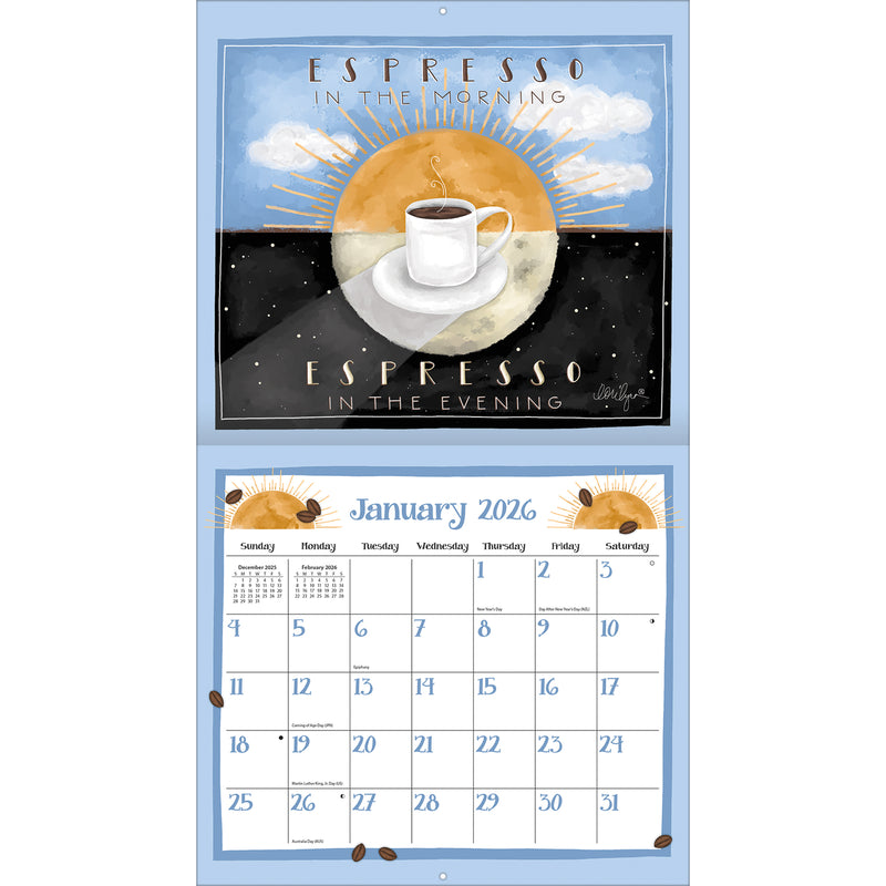 Coffee 2026 | Wall Calendar