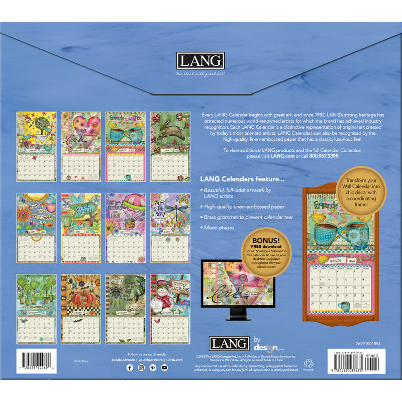 Color My World 2026 | Wall Calendar