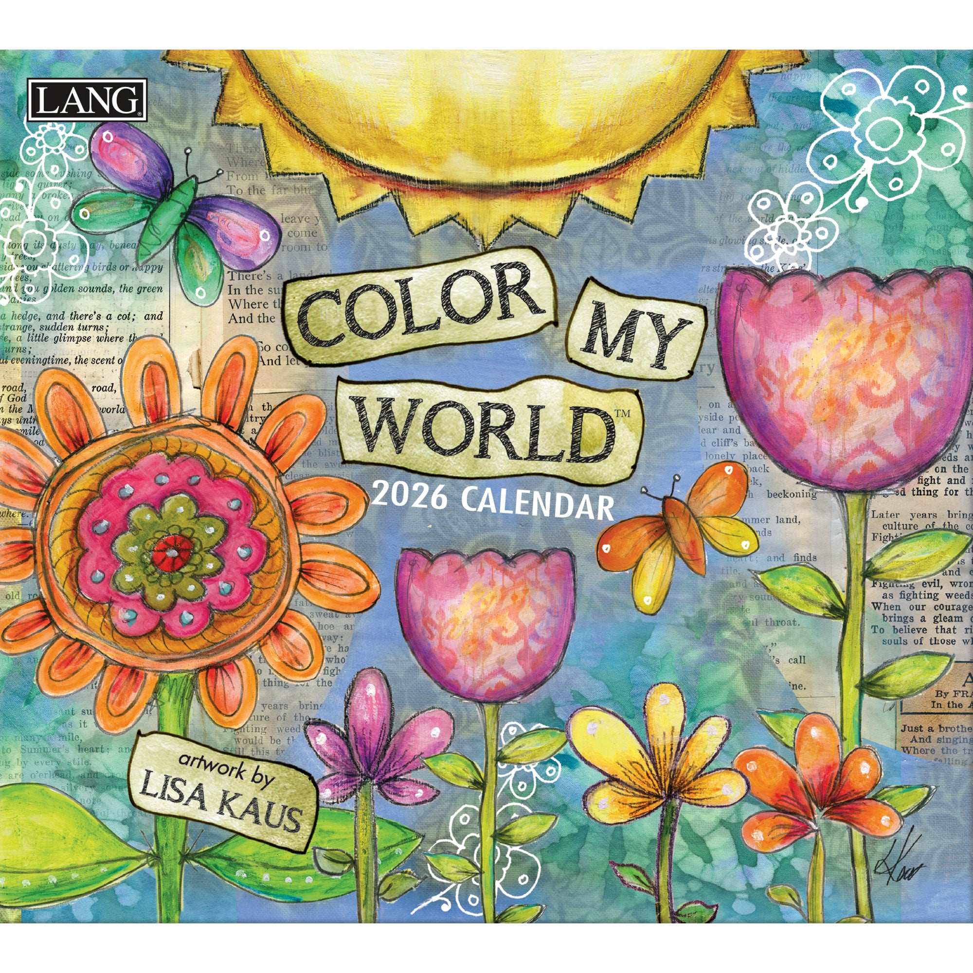 Color My World 2026 | Wall Calendar