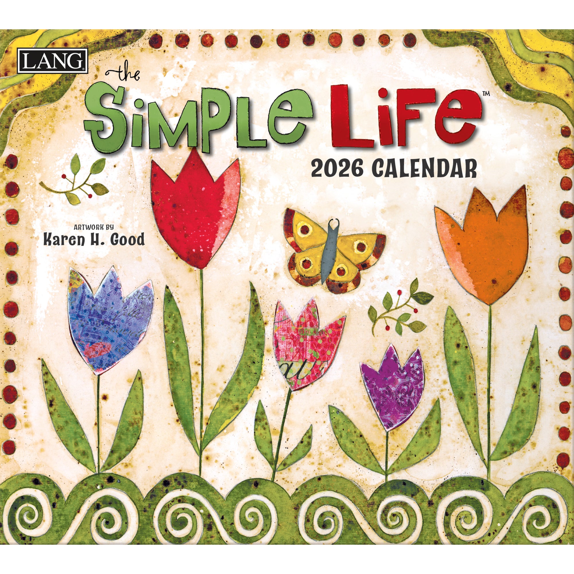 Simple Life 2026 | Wall Calendar