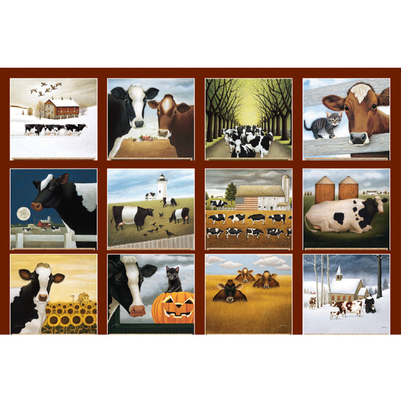 Cows Cows Cows 2026 | Wall Calendar