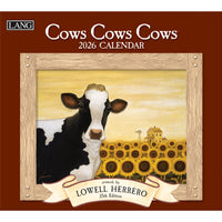 Cows Cows Cows 2026 | Wall Calendar