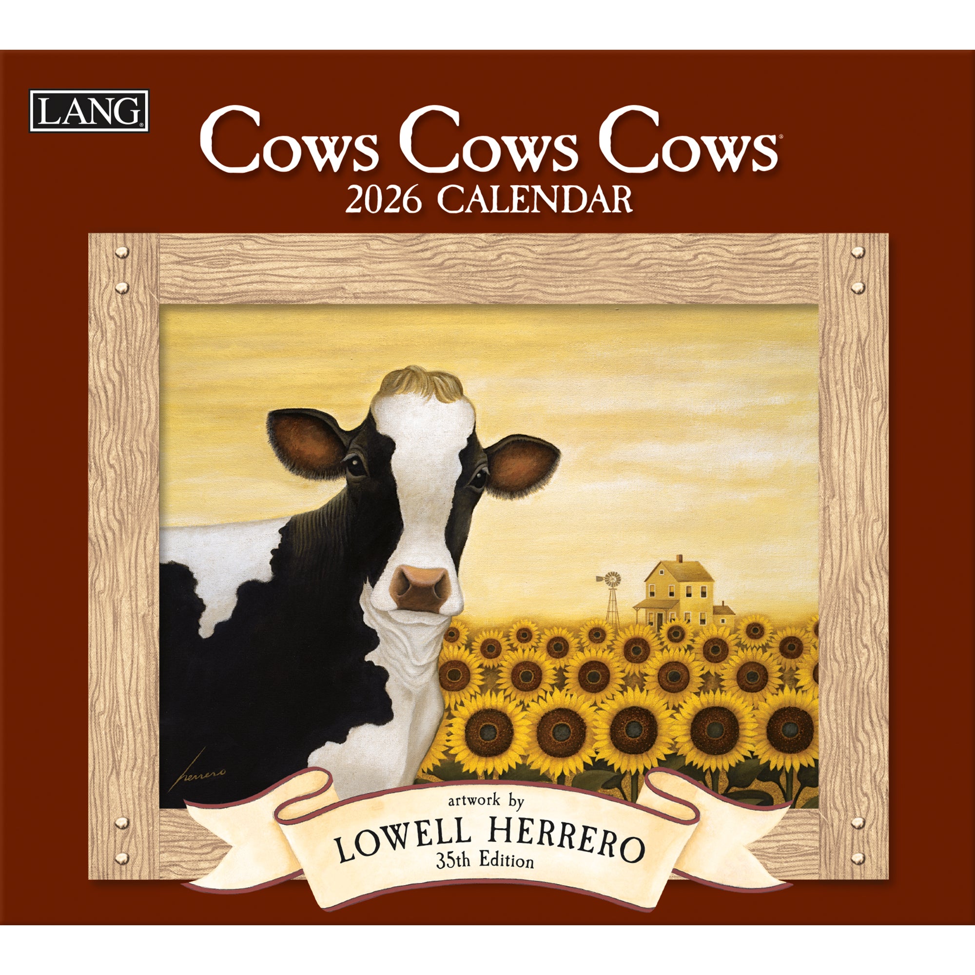 Cows Cows Cows 2026 | Wall Calendar