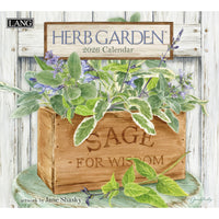 Herb Garden 2026 | Wall Calendar