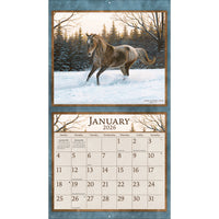 Horses In The Mist 2026 | Wall Calendar
