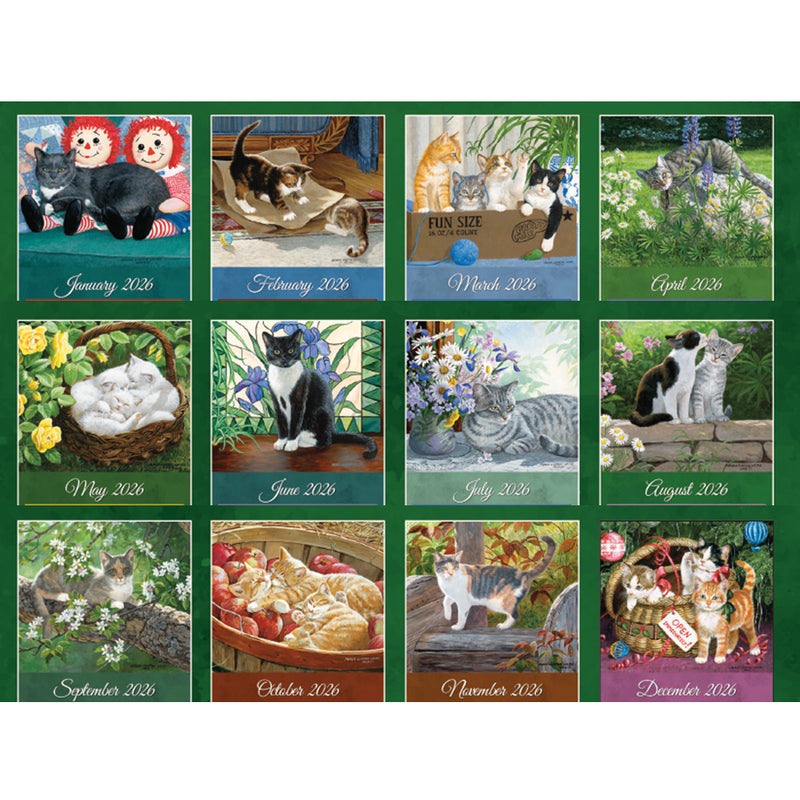 Love Of Cats 2026 | Wall Calendar