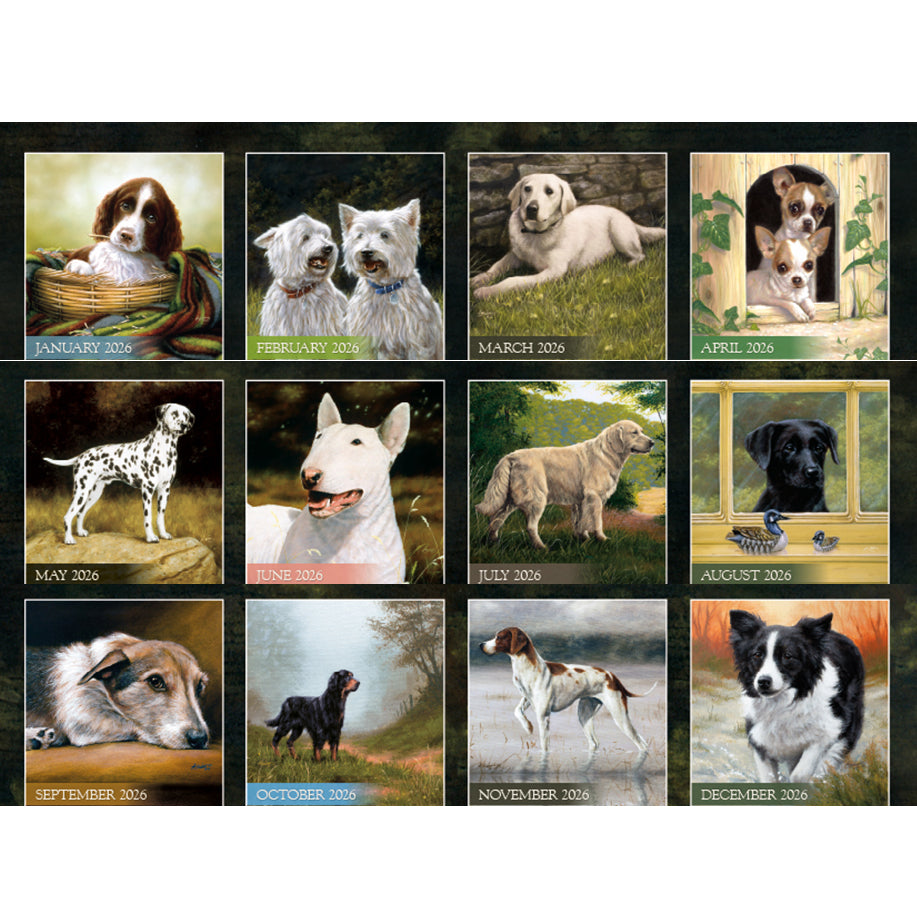 Love Of Dogs 2026 | Wall Calendar