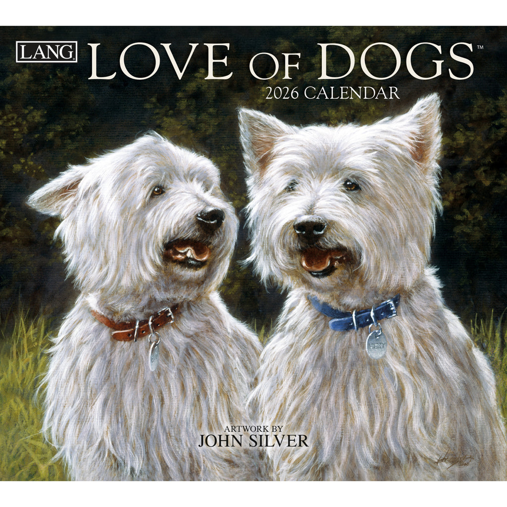 Love Of Dogs 2026 Wall Calendar Whatever Mudgee