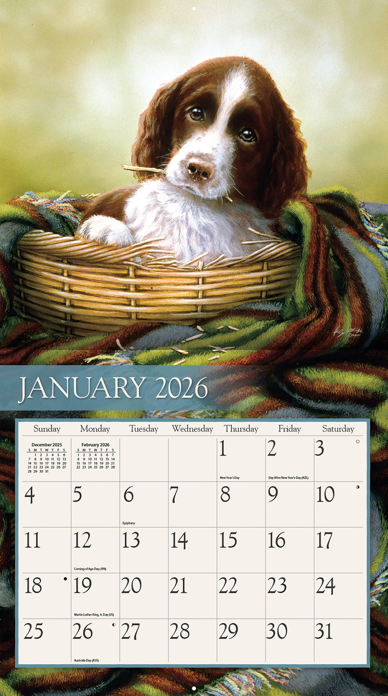 Love Of Dogs 2026 | Wall Calendar