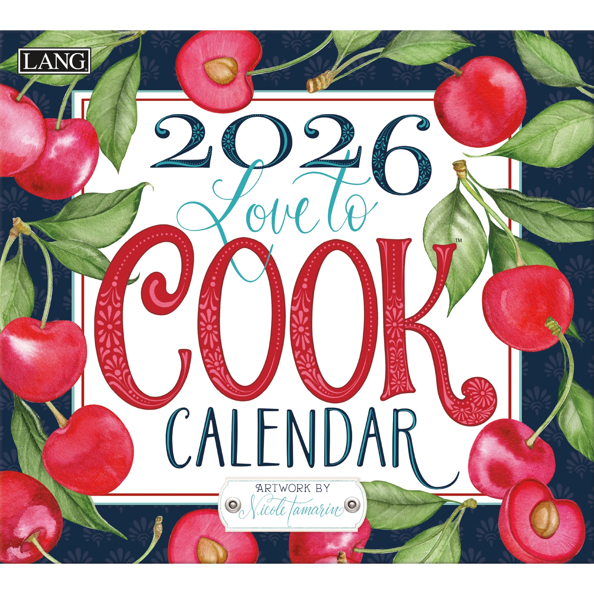 Love To Cook 2026 | Wall Calendar