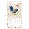 Proud Rooster 2026 | Wall Calendar