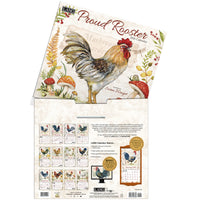 Proud Rooster 2026 | Wall Calendar
