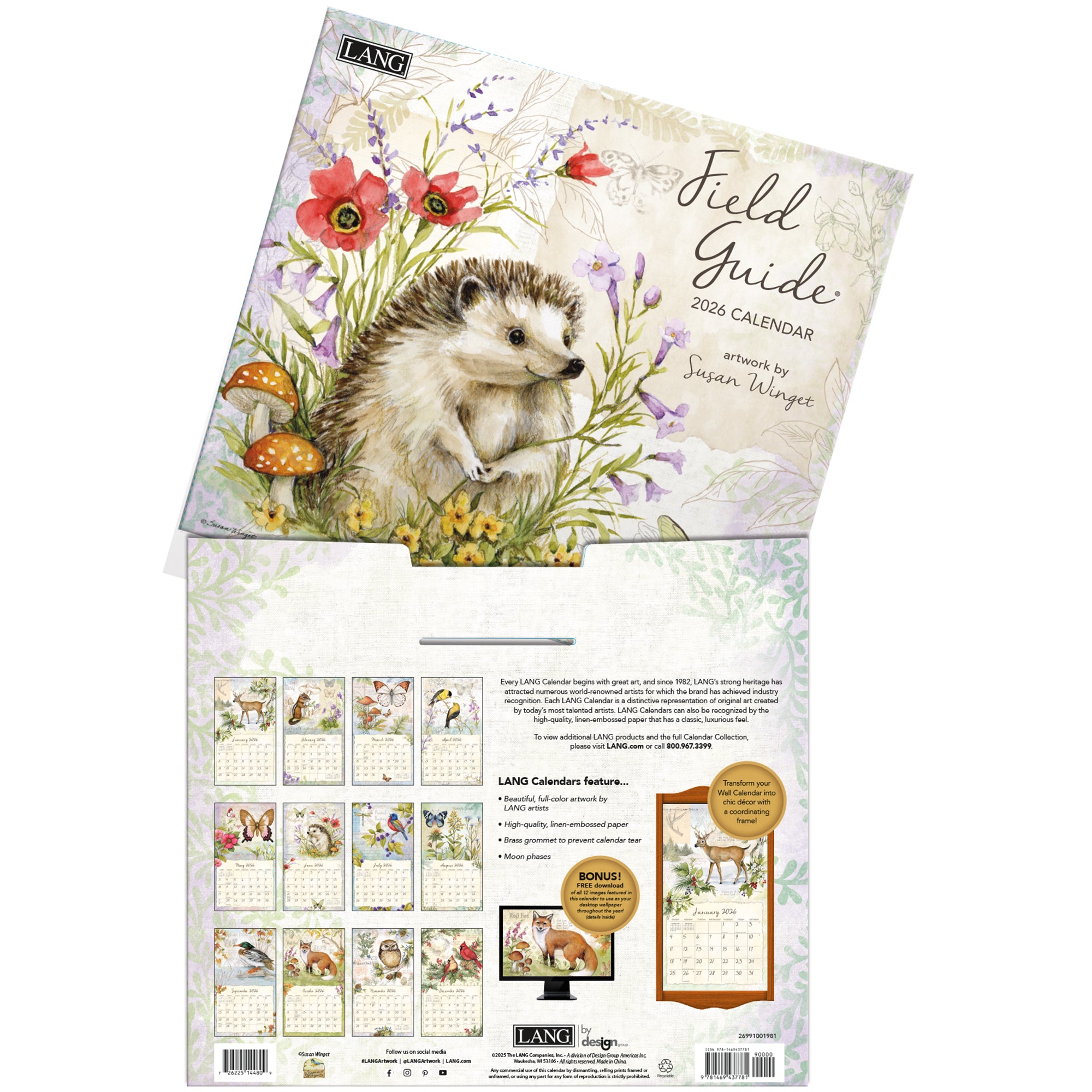 Field Guide 2026 | Wall Calendar