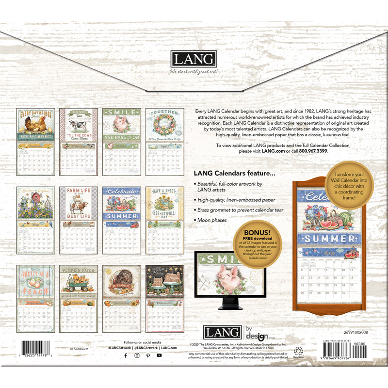 Farmhouse 2026 | Wall Calendar