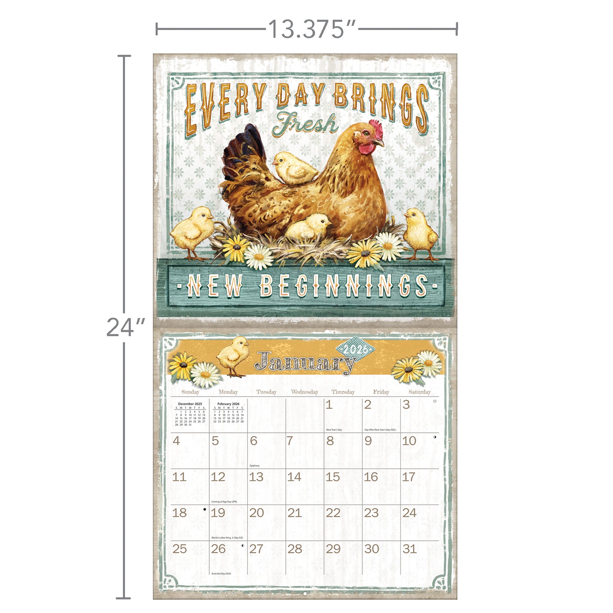 Farmhouse 2026 | Wall Calendar