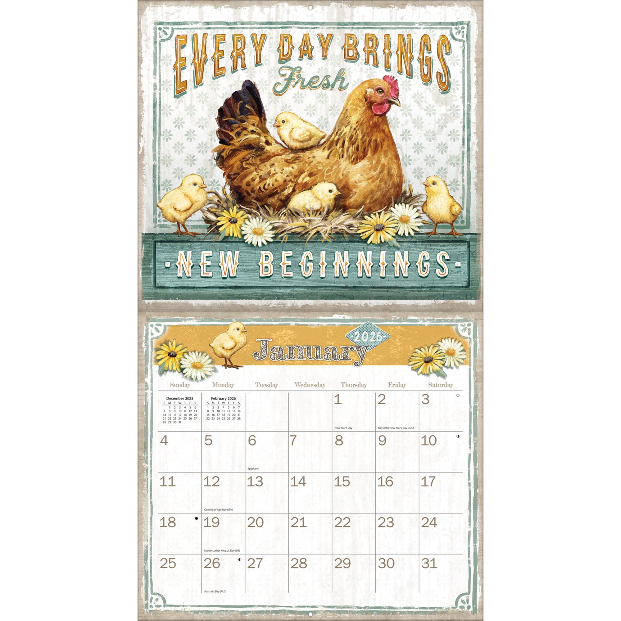 Farmhouse 2026 | Wall Calendar