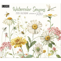 Watercolor Seasons 2026 | Wall Calendar
