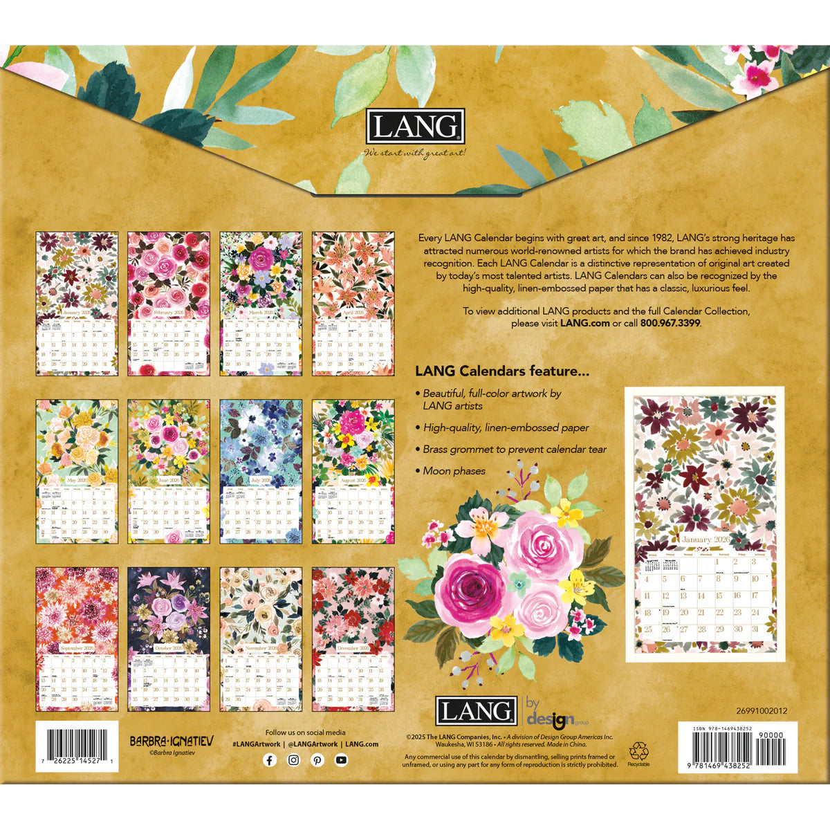 Wild At Heart 2026 | Wall Calendar