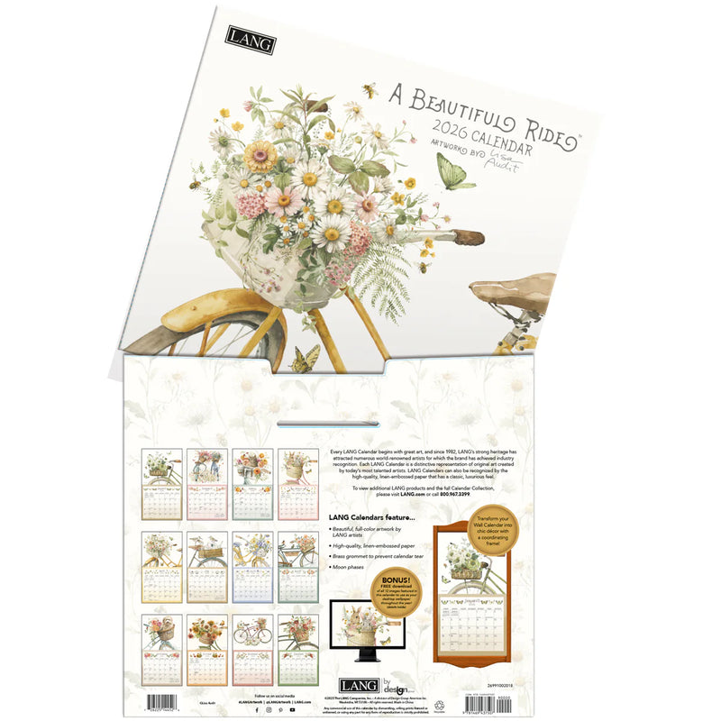 Beautiful Ride 2026 | Wall Calendar