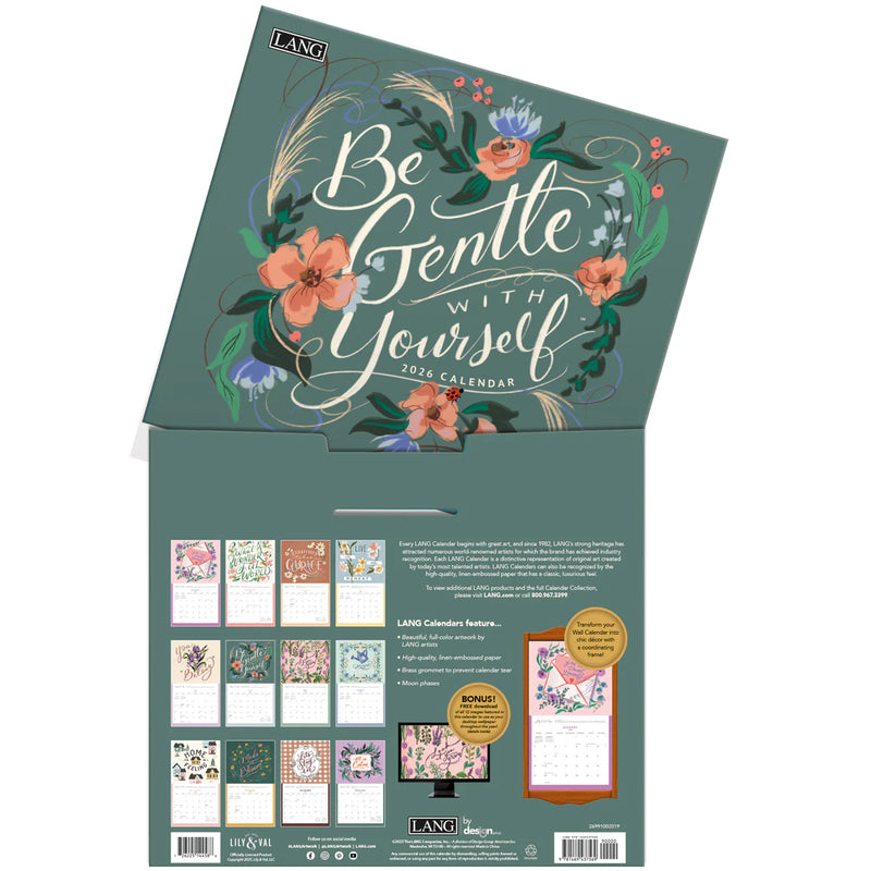 Be Gentle 2026 | Wall Calendar