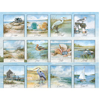 Coastal Shores 2026 | Wall Calendar