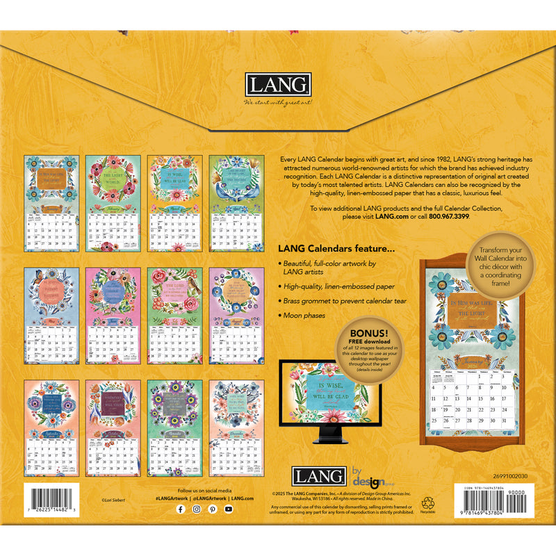 Forever Faithful 2026 | Wall Calendar