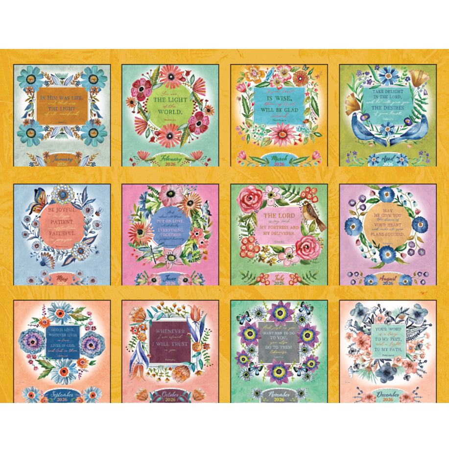 Forever Faithful 2026 | Wall Calendar