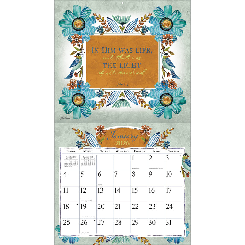 Forever Faithful 2026 | Wall Calendar