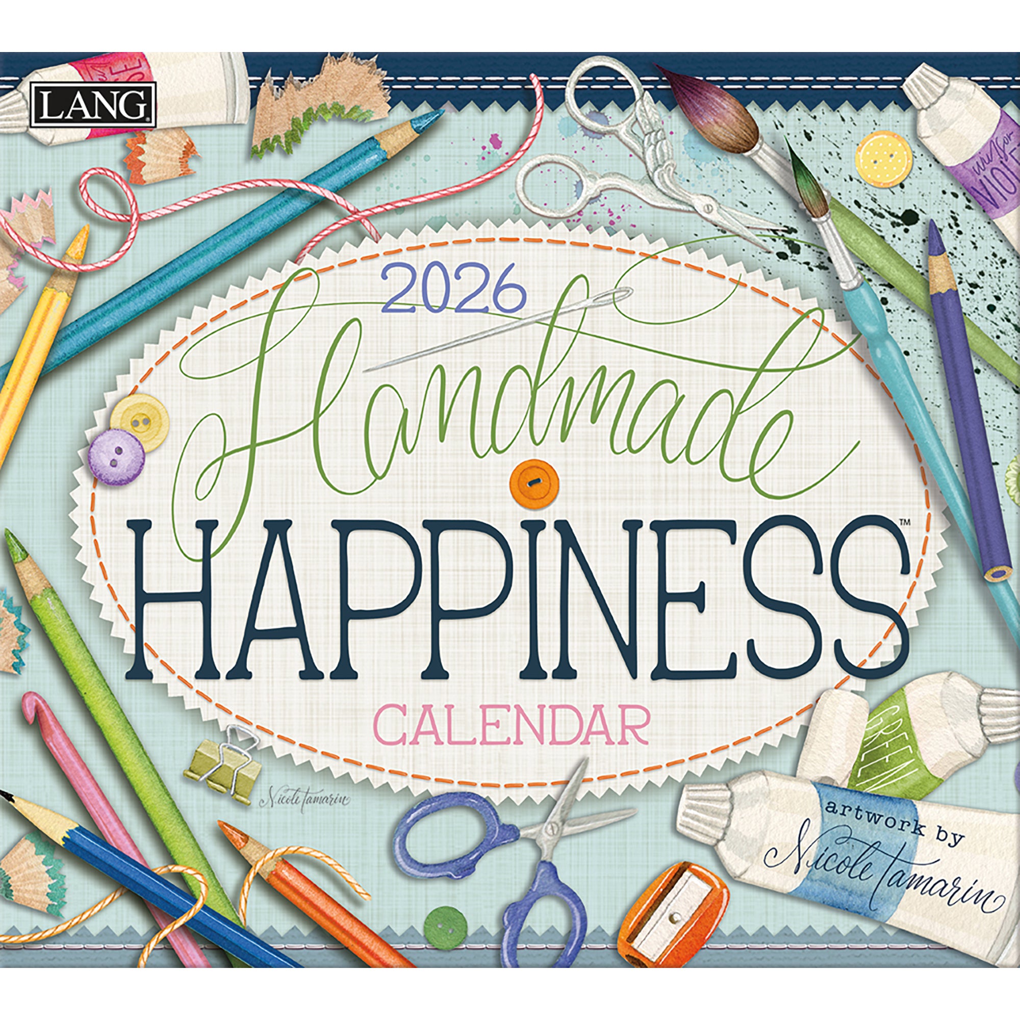 Handmade Happiness 2026 | Wall Calendar