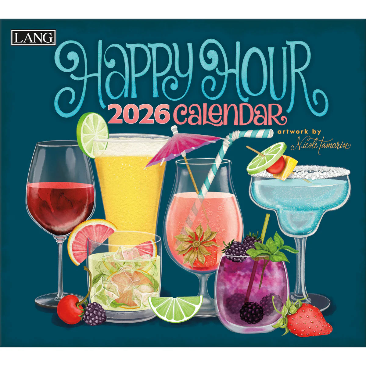 Happy Hour 2026 | Wall Calendar
