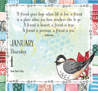 For A Dear Friend | 365 Daily Thoughts Boxed Calendar