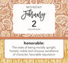 Positive Vibes | 365 Daily Thoughts Boxed Calendar