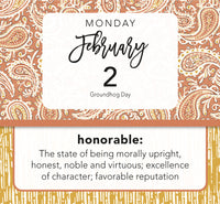 Positive Vibes | 365 Daily Thoughts Boxed Calendar