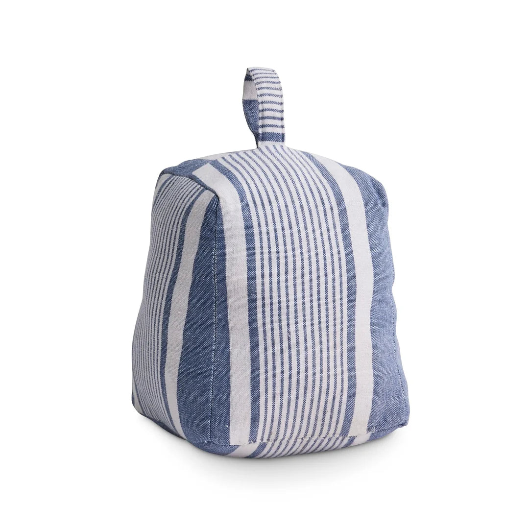 Avery Dark Blue Stripe Door Stop