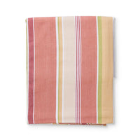 Fairhaven Rust Stripe Tablecloth