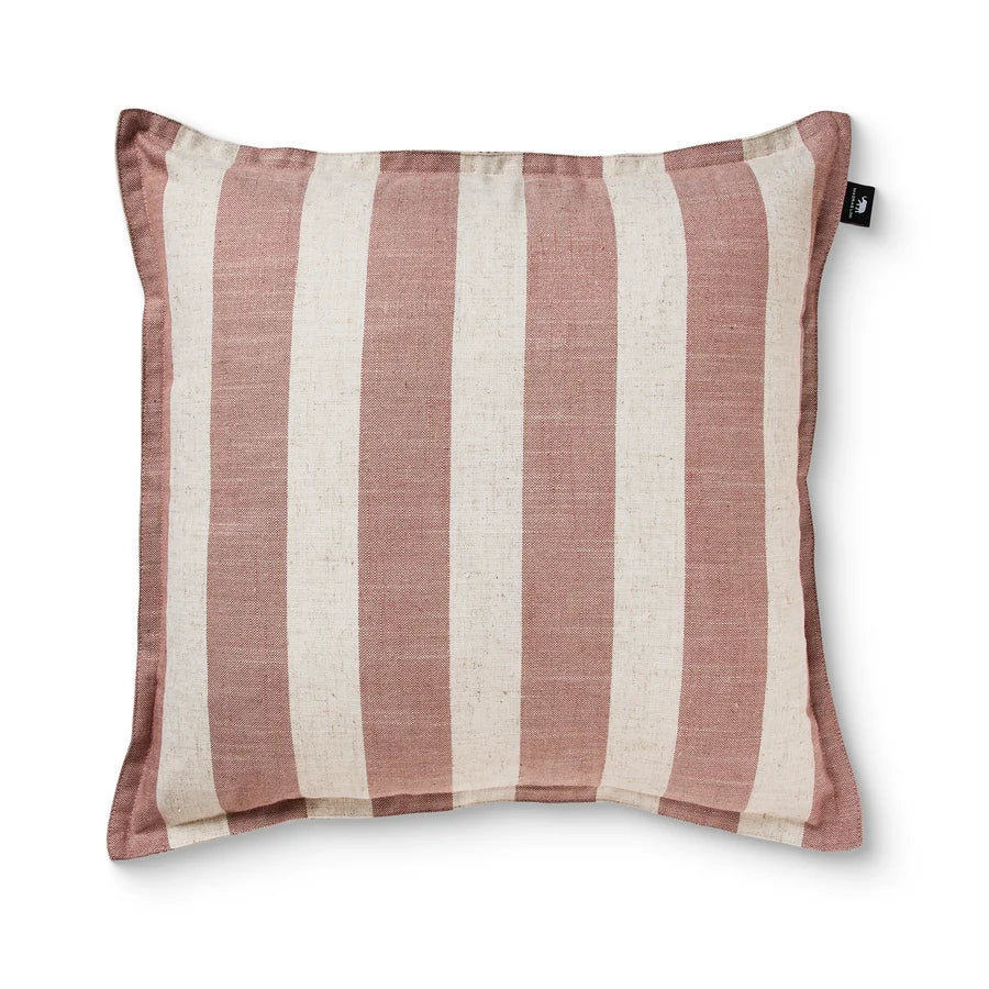 Rye Rosewood Stripe Cushion