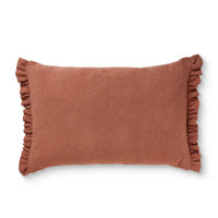 Willa Grapefruit Frill Cushion