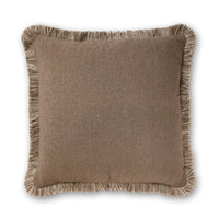 Margot Truffle Fringe Cushion