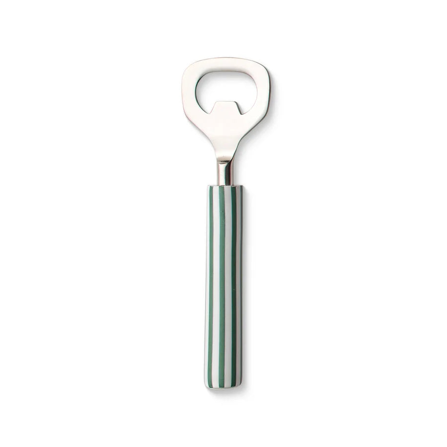 Clyde Stripe Storm Green Bottle Opener
