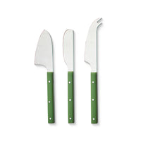 Cassia Green Cheese Knife Set 3